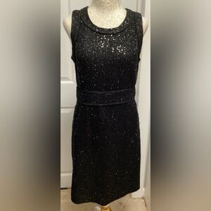 Michael Kors Black Sparkle Mini Dress
